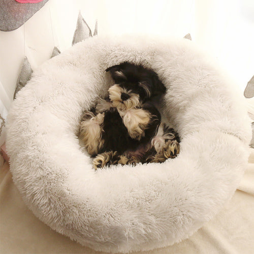 50cm Round Plush Pet Bed