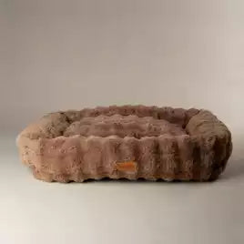 Alpine Taupe Dog Bed - Large