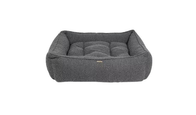 Box Bed Granite Boucle - Large